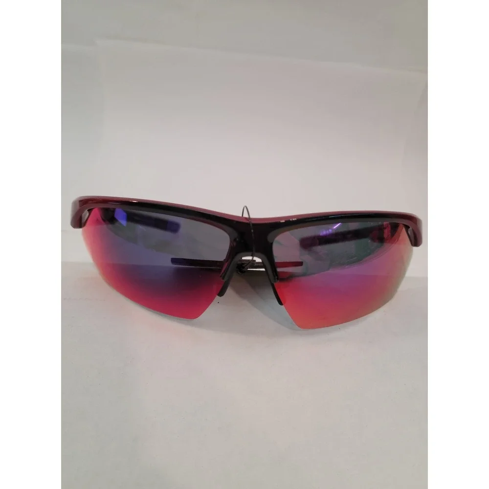 Foster Grant Ironman Sunglasses Mens‎ Polarized Active Red Mirror NS1124